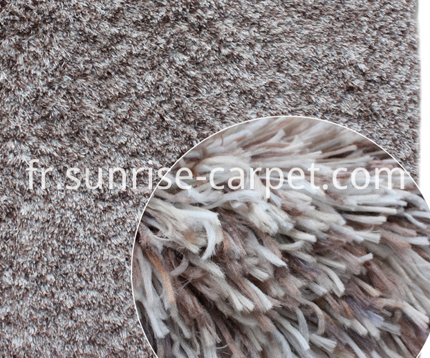 Polyester Imitation peau de mouton Shaggy Polyester Imitation Sheep Skin Shaggy Rug